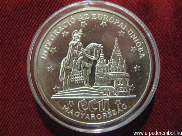 Hal�szb�stya   ECU 500 forint  BU. 1994 Hal�szb�stya,forint,ez�st,p�nz,eml�k�rem,pénz, érem numizmatika