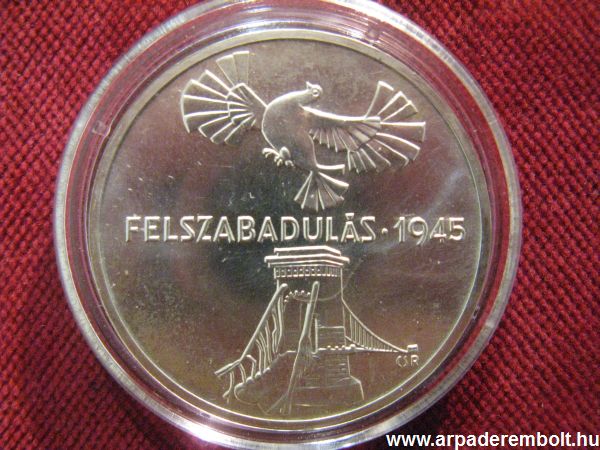 Felszabadul�s 200 forint 1975 Felszabadul�s, forint, ez�st, p�nz, �rem, 1975, pénz, érem numizmatika