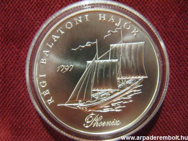 R�gi Balatoni haj�k /  Phoenix 2000 forint 1998 pénz, érem numizmatika
