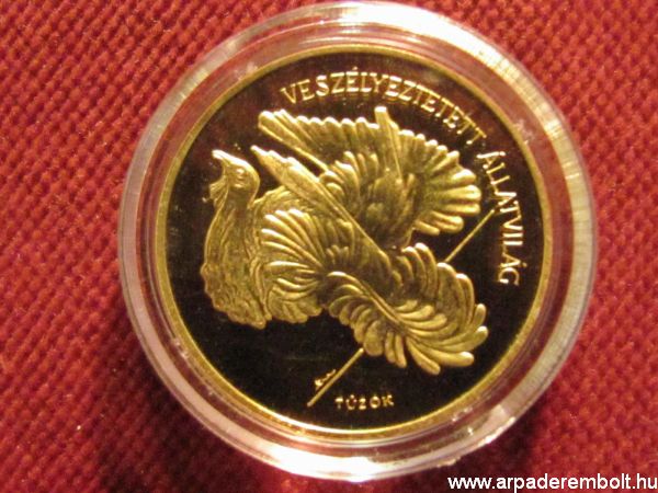 Vesz�lyeztetett �llatvil�g (T�zok) 5000 forint 1994 T�zok, numizmatika